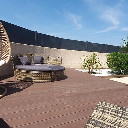 La Villa de l'Olivier piscine privée et parking Carcasona Exterior foto