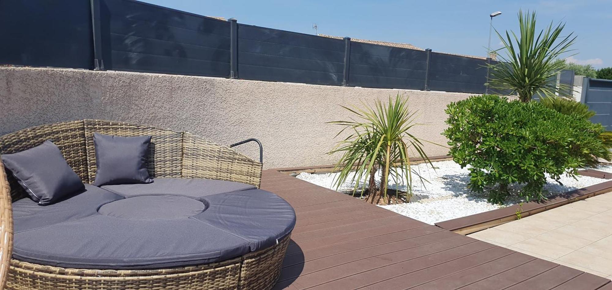 La Villa de l'Olivier piscine privée et parking Carcasona Exterior foto