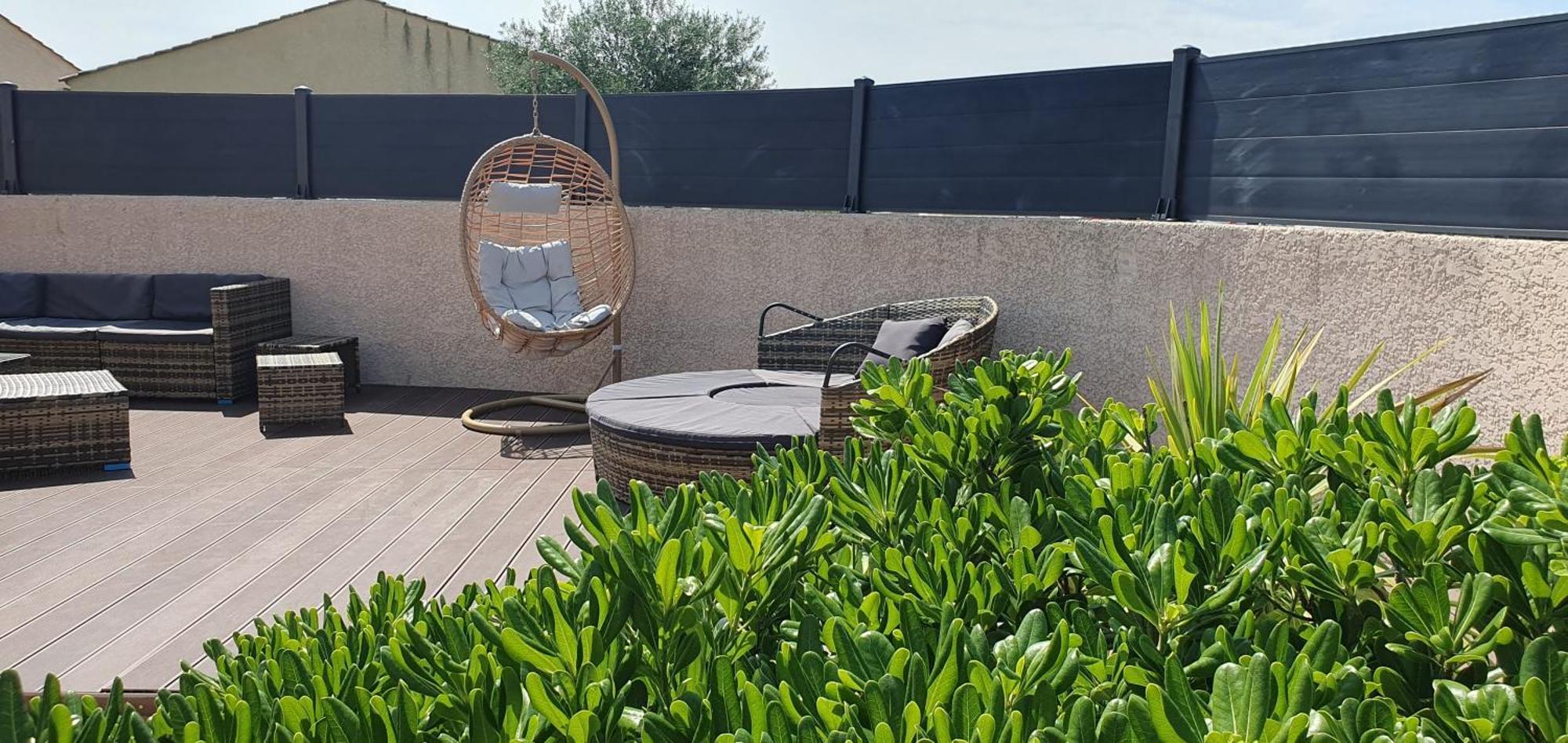 La Villa de l'Olivier piscine privée et parking Carcasona Exterior foto